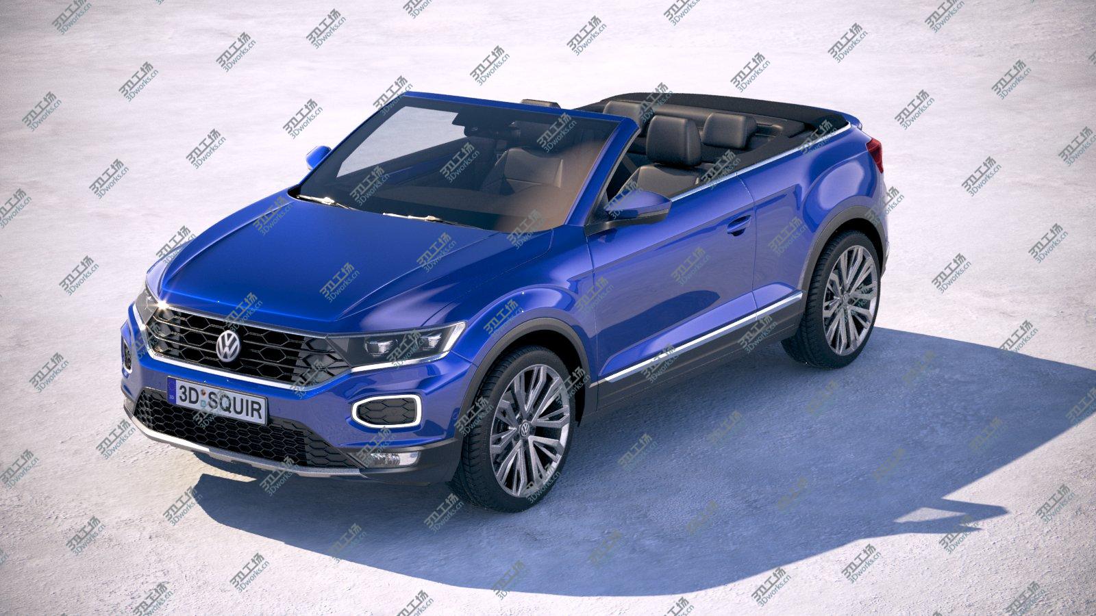 images/goods_img/202105074/Volkswagen T-Roc cabrio 2020 3D model/2.jpg